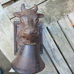 Esschert Design deurbel koeienkop - Gietijzeren deurbel, Ophalen, Gebruikt, Bedraad