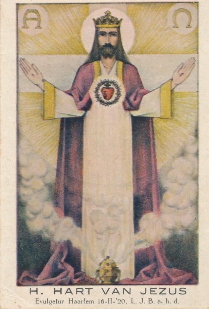 24 Mooie devotieprentjes van Jezus H. Hart, Ophalen of Verzenden, Zo goed als nieuw, Kaart of Prent, Christendom | Katholiek