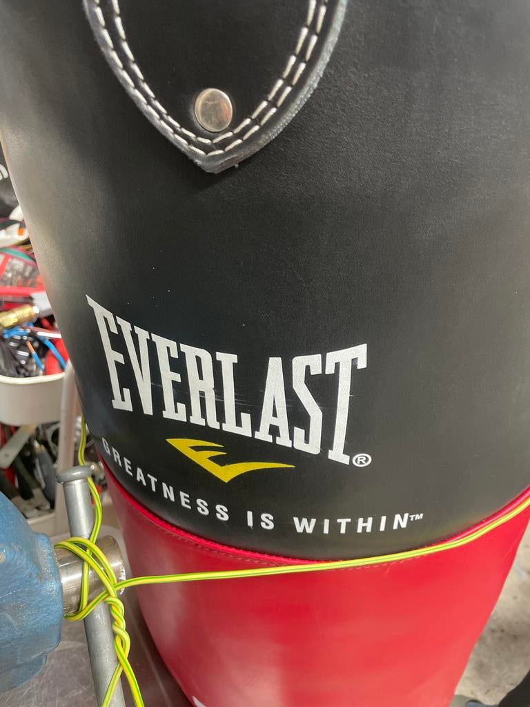 Everlast bokszak met ketting, Sport en Fitness, Ophalen, Gebruikt, Bokszak