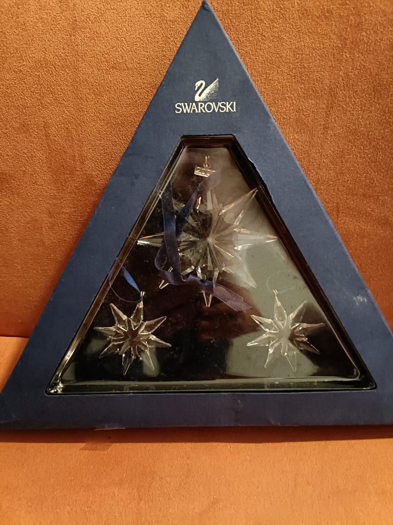 Swarovski Kerstster, ornament set 2009, Ophalen of Verzenden, Zo goed als nieuw, Figuurtje