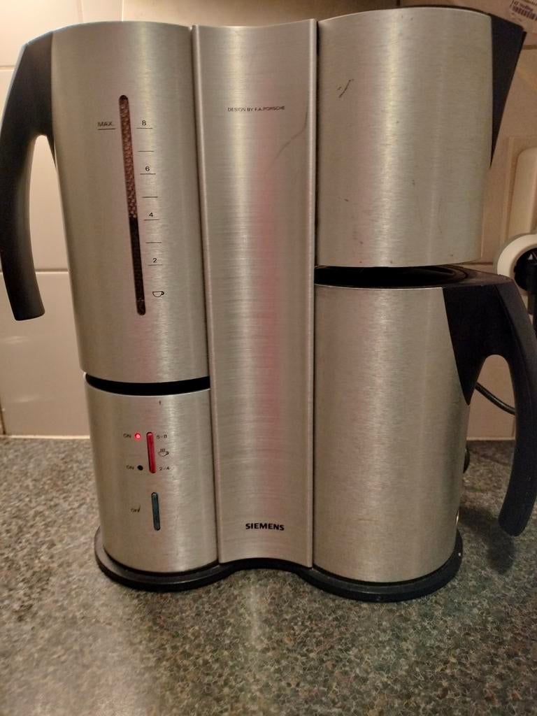 Koffiezetapparaat apparaat Siemens design by F.A.PORSCHE, Ophalen of Verzenden, Gebruikt