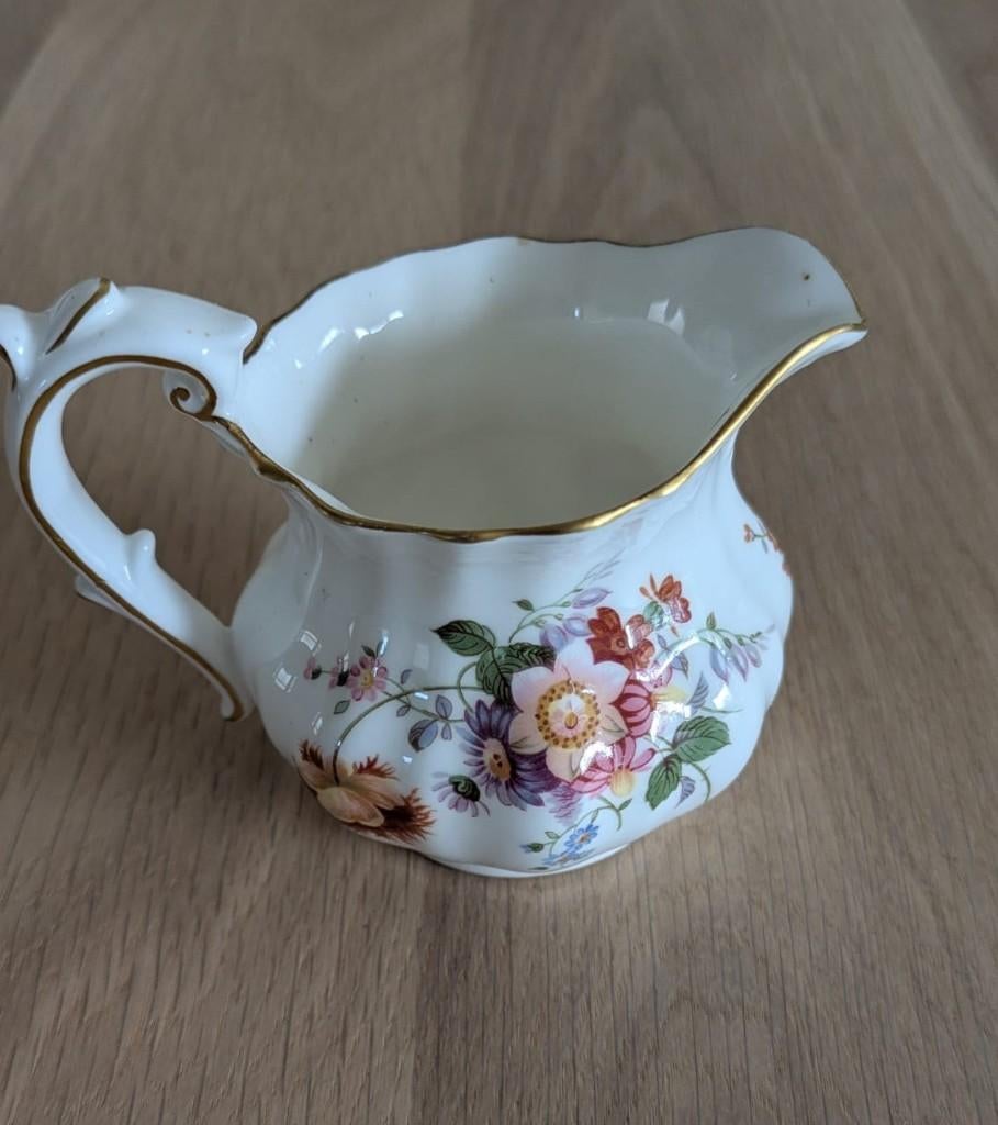 Royal Crown Derby melkkannetje, Gebruikt, Overige typen, Ophalen of Verzenden, Overige stijlen