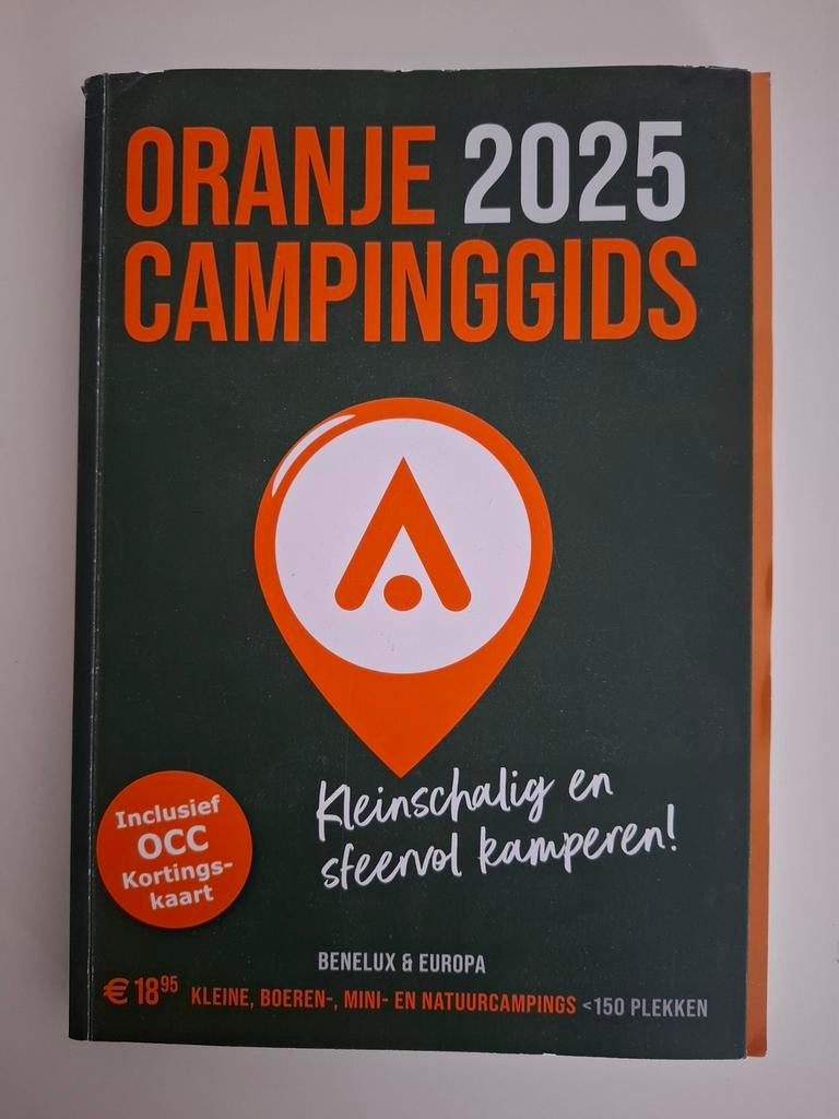 Oranje Campinggids 2025, Ophalen of Verzenden
