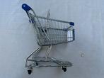 Kleine metalen winkelwagen. Mini winkelwagen., Verzamelen, Winkelwagenmuntjes, Ophalen of Verzenden