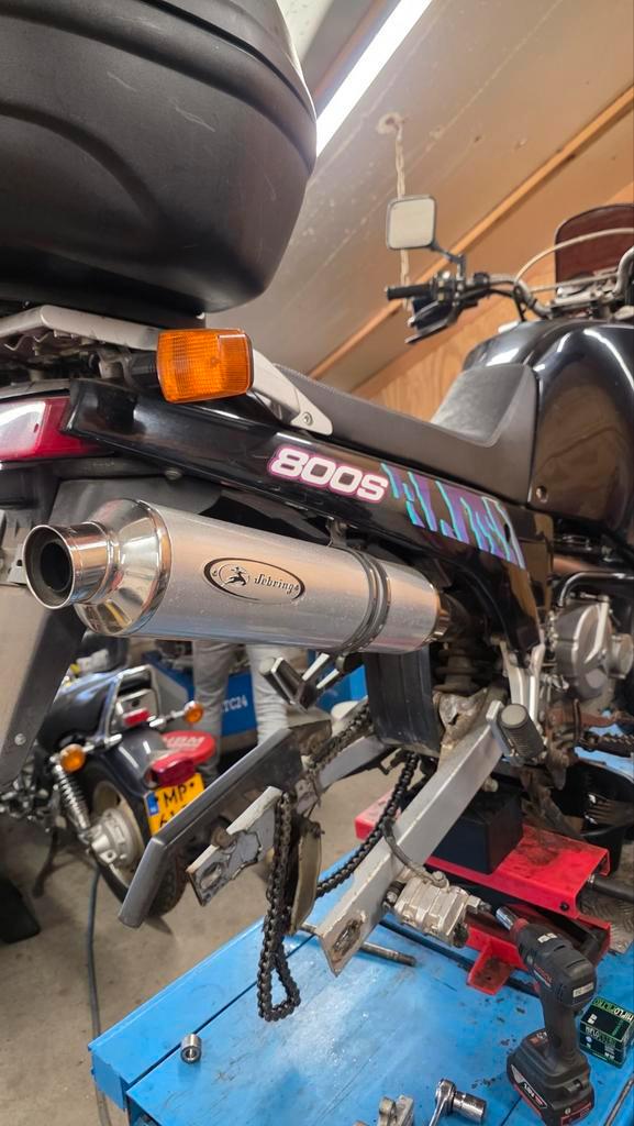 Sebring uitlaat Suzuki dr 800, Auto-onderdelen, Motor en Toebehoren, Suzuki, Ophalen of Verzenden