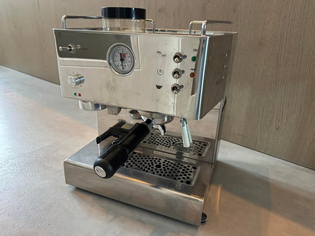 Quickmill 3035 Espressomachine - Defect, Ophalen, Afneembaar waterreservoir, Espresso apparaat, Gemalen koffie