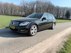 Mercedes-Benz C-Klasse 1.8 C180 CGI Estate 2011 Zwart, Auto's, Mercedes-Benz, Achterwielaandrijving, 1800 kg, Beige, Zwart