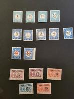 Postfrisse portzegels Port zegels vanaf 2e emissie, Postzegels en Munten, Postzegels | Nederland, Ophalen of Verzenden, T/m 1940