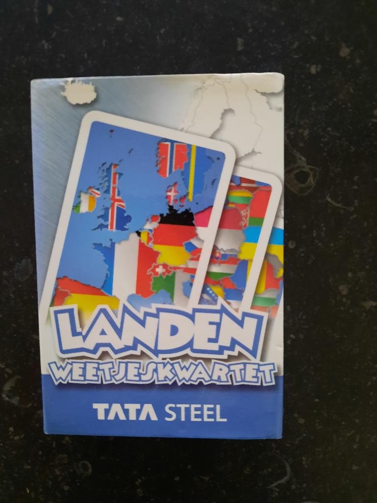 Landen weetjeskwartet, Verzamelen, Speelkaarten, Jokers en Kwartetten, Ophalen of Verzenden, Kwartet(ten)