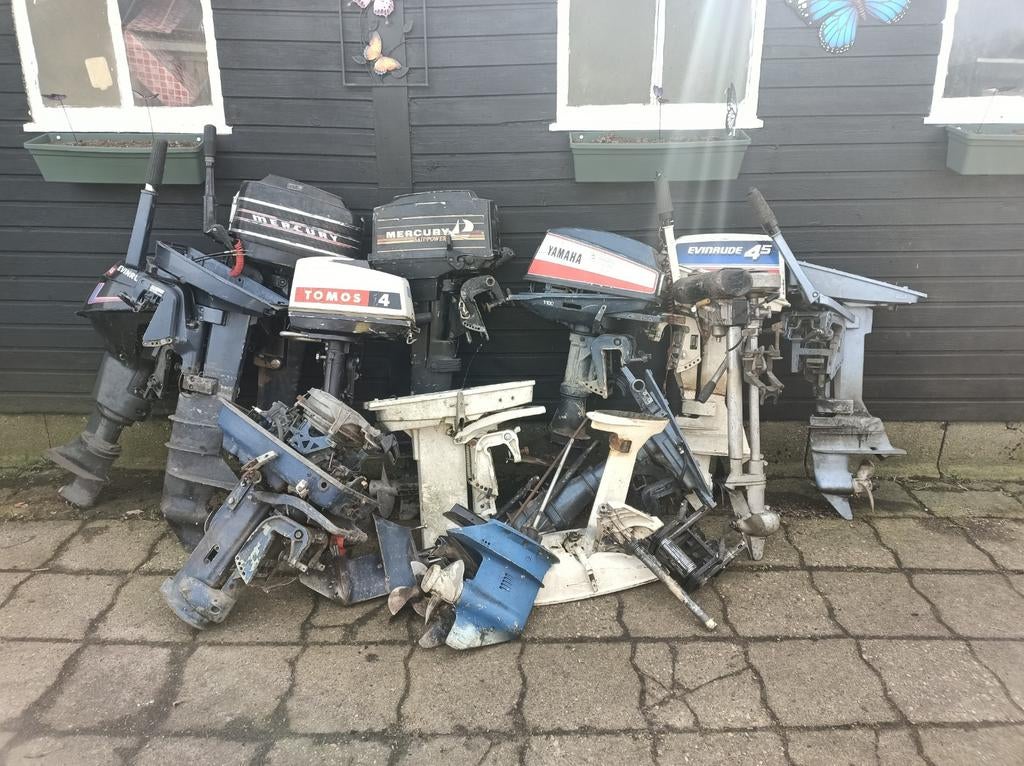 Partij buiten boord motoren loop of sloop, Watersport en Boten, Ophalen, Gebruikt