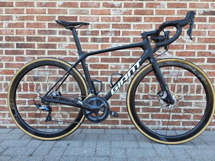 2x Giant TCR Advanced Pro Disc Full carbon maat M en ML, Fietsen en Brommers, Fietsen | Racefietsen, Zo goed als nieuw, Overige merken
