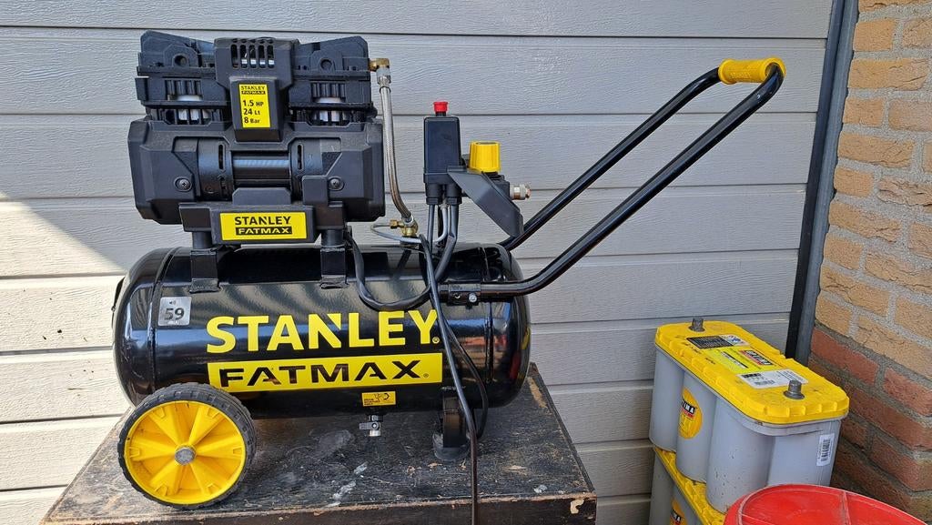 Stanley Fatmax Compressor, Ophalen, 6 tot 10 bar, Nieuw, Minder dan 200 liter/min