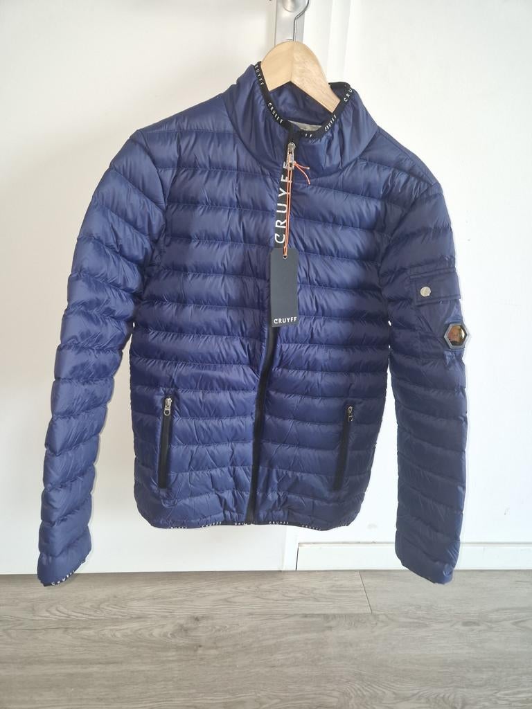 Cruyff heren jas, Cruyff, Blauw, Nieuw, Ophalen of Verzenden