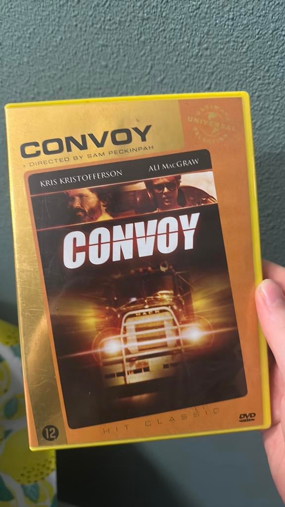 Convoy (dvd), Cd's en Dvd's, Alle leeftijden, Ophalen of Verzenden, Zo goed als nieuw