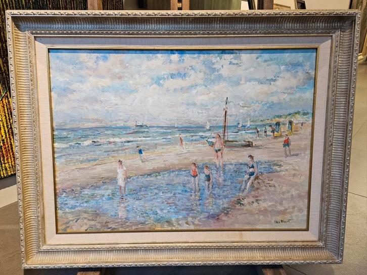 Schilderij Adrianus Cornelis van Noort (1914-2003), Antiek en Kunst, Kunst | Schilderijen | Klassiek, Ophalen