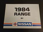 Brochure Nissan 1984 UK incl 300ZX, Ophalen of Verzenden, Zo goed als nieuw, Nissan