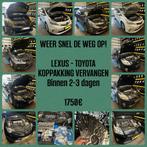 Prius / Auris / CT200h Koppakking Reparatie / Vervangen, Garantie