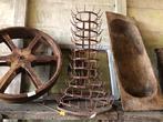 Industrieel Flessenrek / droogrek - robuust / decoratief, Antiek en Kunst, Ophalen of Verzenden