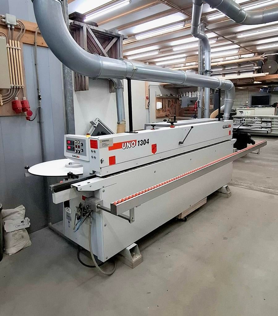 Holzher UNO 1304 kantenlijmer met voorfrees., Ophalen