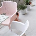Mooie tuinstoelen weerbestendig kunstof, Tuin en Terras, Tuinstoelen, Ophalen, Zo goed als nieuw, Kunststof, Stapelbaar