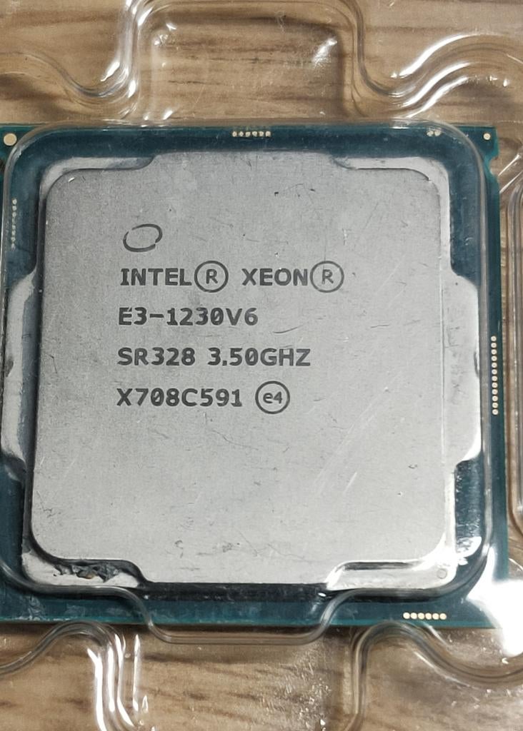 xeon e3-1230v6 4C/8T, 3.50GHz to 3.90Ghz, Ophalen of Verzenden, Zo goed als nieuw, 3 tot 4 Ghz