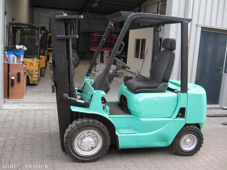 heftruck Mitsubishi, Zakelijke goederen, Machines en Bouw | Heftrucks en Intern transport, Heftruck, Diesel, 2000 tot 3000 kg