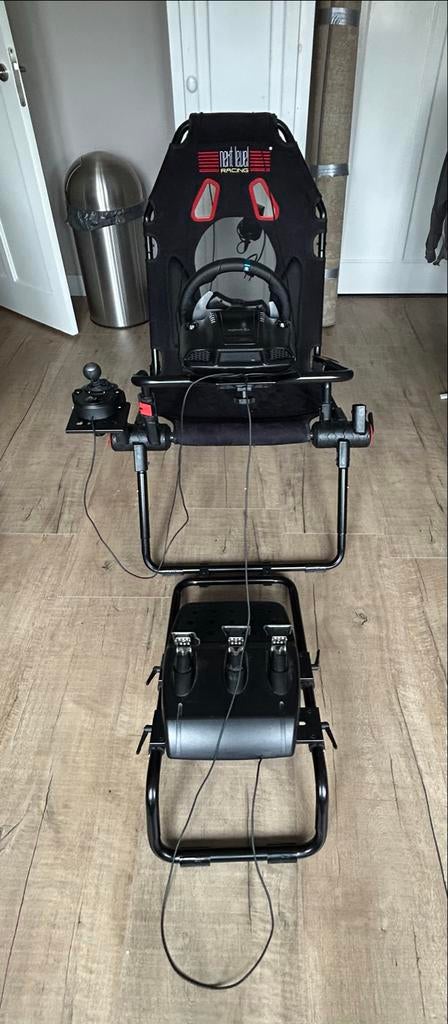 Logitech G29 Racestuur + GT Lite Stoel + Shifter (PS4/PC), Racestoel, PlayStation, Zo goed als nieuw, Logitech