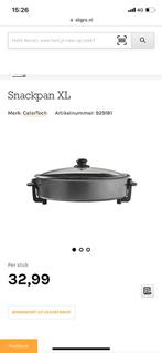 Nieuw in doos Catertech snackpan XL 1500 WATT nieuw in doos!, Ophalen of Verzenden, Nieuw, 4 t/m 7 personen