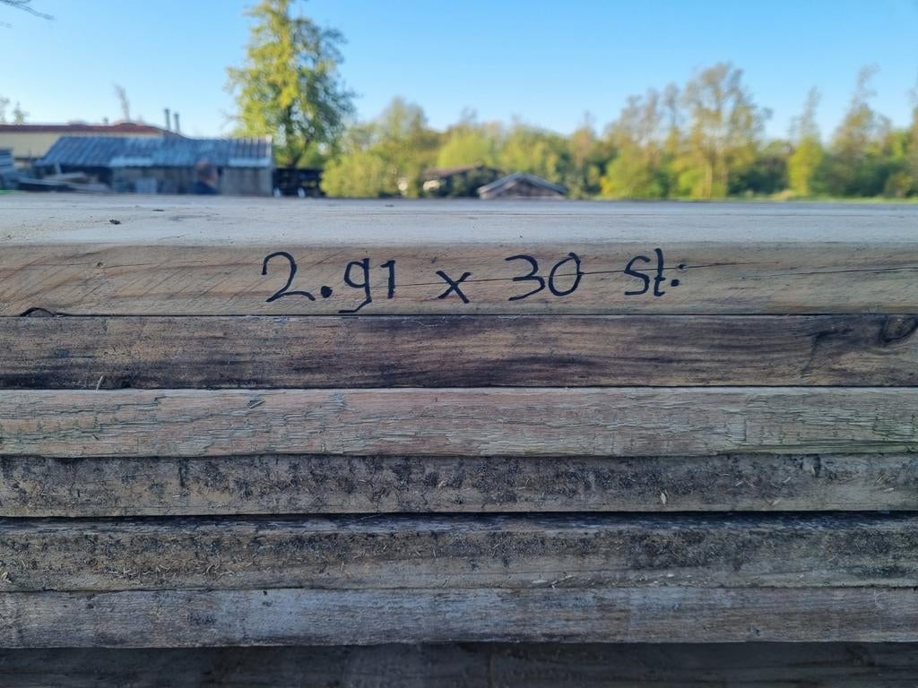 Steigerhout, Ophalen of Verzenden, Nieuw, 250 cm of meer, Planken