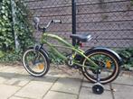 Kinderfiets 16 inch - groen - terugtraprem, Kinderen en Baby's, Kinderwagens en Combinaties, Ophalen, Zo goed als nieuw, Overige merken