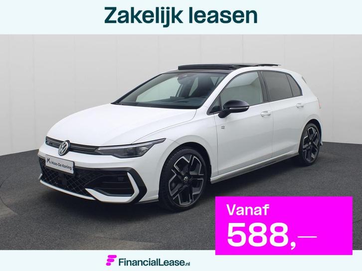 Volkswagen Golf 1.5eTSI/150PK R-Line Black Style DSG · Pano, Auto's, Volkswagen, Bedrijf, Lease, Financial lease, Golf, ABS, Achteruitrijcamera