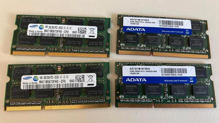 PCL 3 laptopgeheugen, Computers en Software, RAM geheugen, Gebruikt, Laptop, DDR3, Ophalen of Verzenden