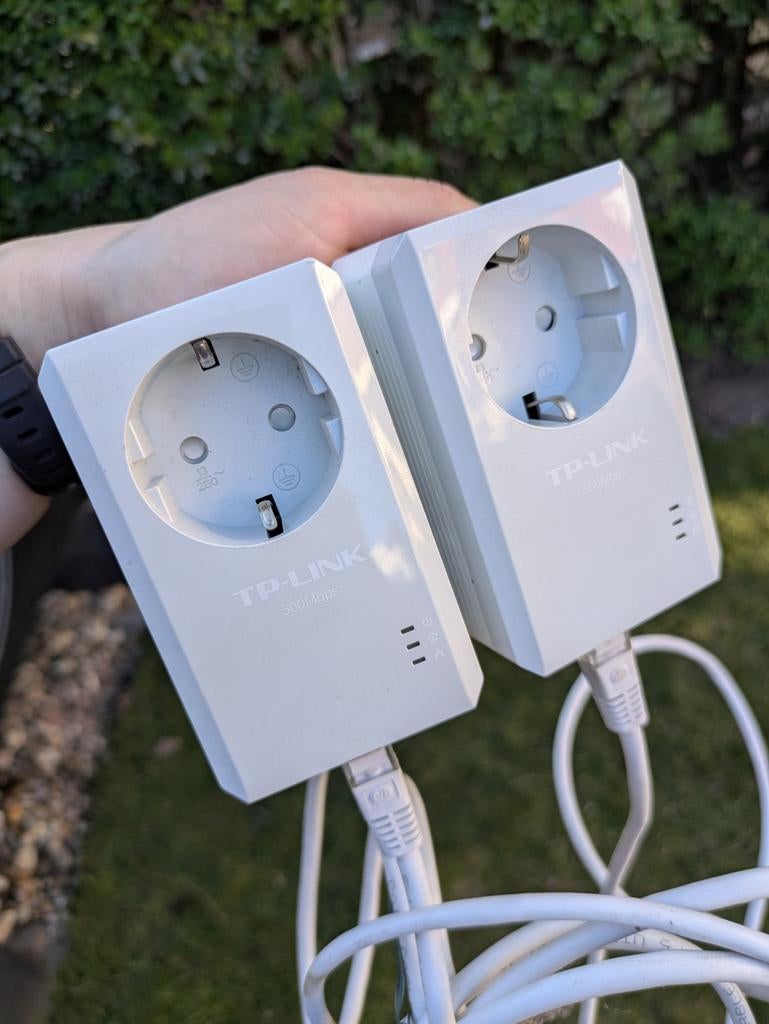 TP-link AV500 powerline adapter, Computers en Software, WiFi-versterkers, Gebruikt, Ophalen of Verzenden