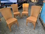 lloyd loom lusty"s 4 stuks, Huis en Inrichting, Stoelen, Ophalen, Gebruikt, ., Vier