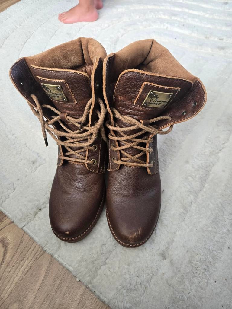 Panama Jack veterlaarzen - Maat 38, Kleding | Dames, Schoenen, Bruin, Lage of Enkellaarzen, Ophalen of Verzenden, Onbekend