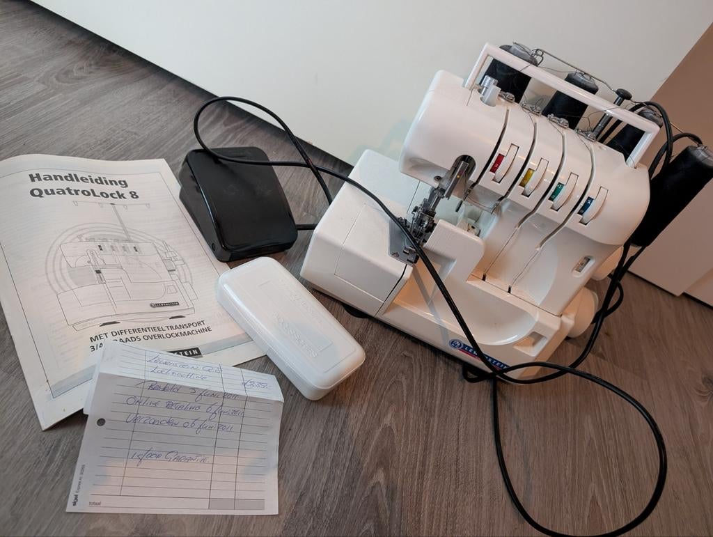 Lewenstein Quatrolock 8 lockmachine, Ophalen, Zo goed als nieuw, Lockmachine, Lewenstein