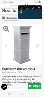 Natuur stenen brievenbus, Ophalen, Gebruikt, Hardsteen