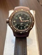 Vostok Ratnik automatische herenhorloge (nieuw), Overige merken, Leer, Staal, Polshorloge