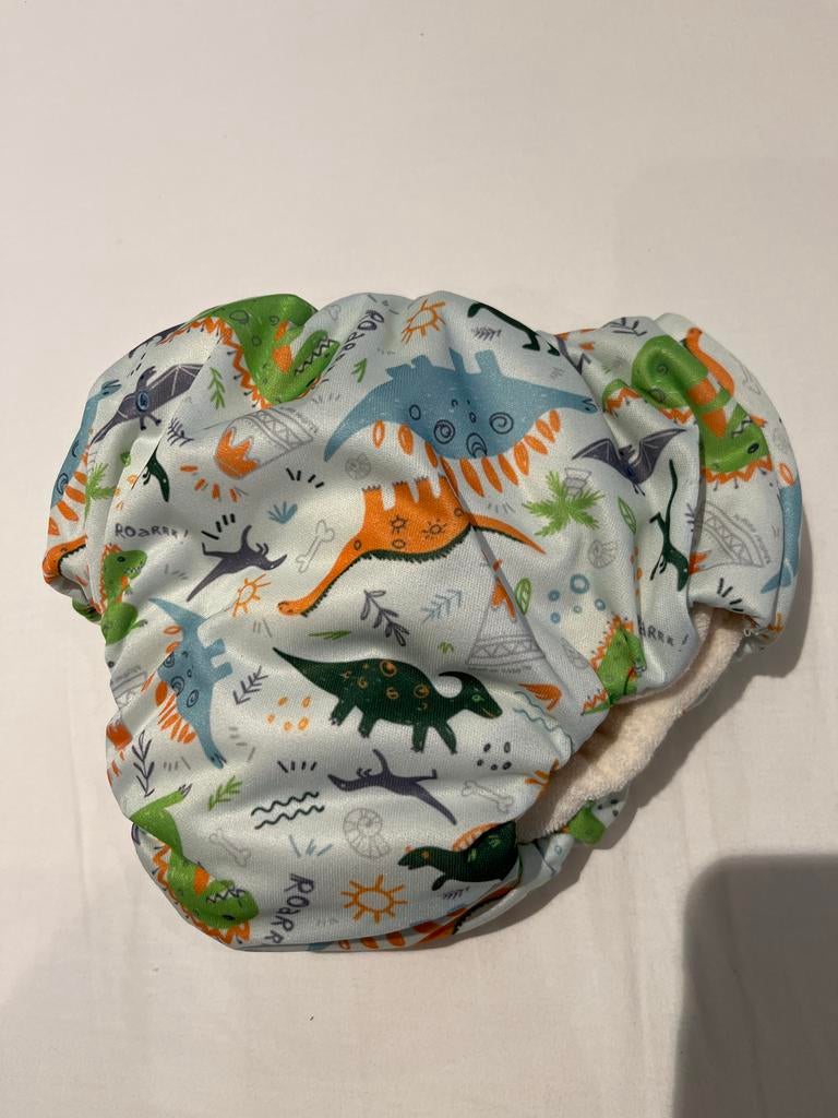 Mother ease wasbare nachtluier - XSmall - Dinosaurus print, Ophalen of Verzenden, Nieuw