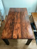 Eettafel massief in nieuwstaat 190 x 100,5 x 75 cm (LxBxH), Huis en Inrichting, Tafels | Eettafels, Ophalen, 50 tot 100 cm, Zo goed als nieuw