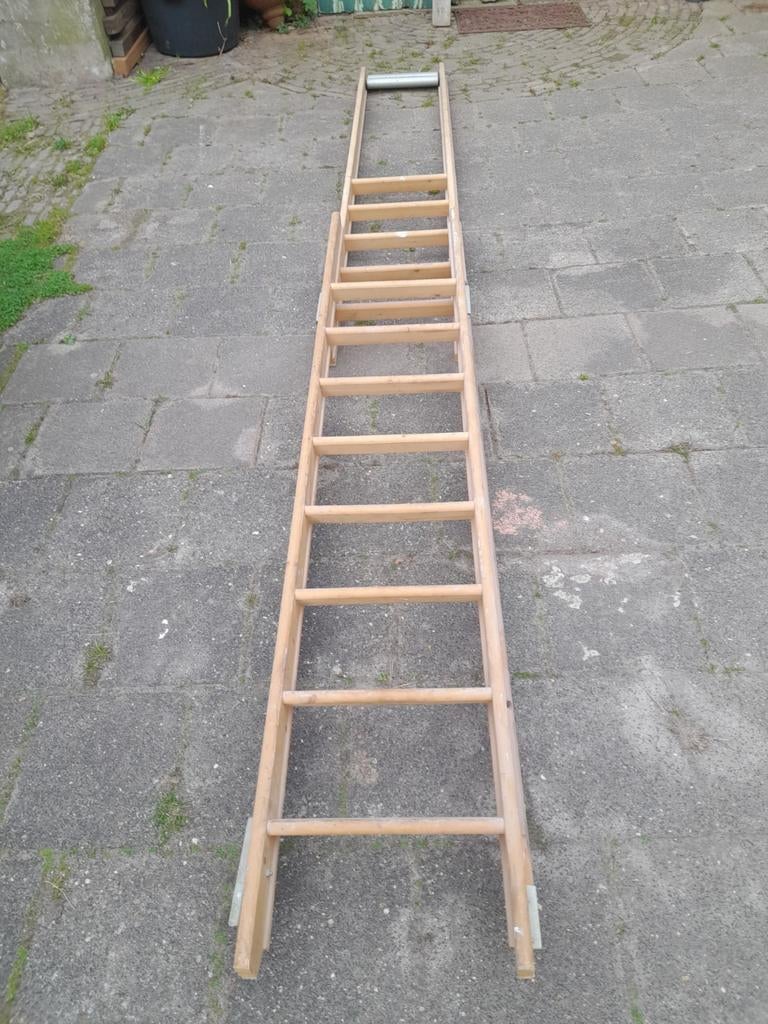 Vliezotrap zolder trap houten trap, Doe-het-zelf en Verbouw, Ladders en Trappen, Ophalen, Gebruikt, 2 tot 4 meter