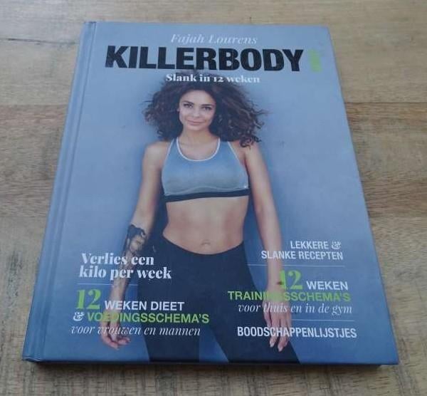 Killerbody dieet boek - Fajah Lourens - slank in 12 weken, Dieet en Voeding, Ophalen of Verzenden, Zo goed als nieuw, Fajah Lourens