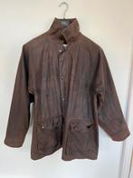 Engelse waxjas, Ophalen of Verzenden, Gedragen, Maat 48/50 (M), Bruin