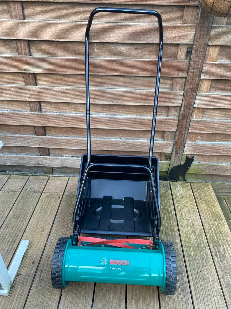 Bosch ahm 38 c hand grasmaaier - 38 cm maaibreedte kopen? | Korting tot 52