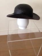 zwarte strooien hoed maat 54, 55 cm (S, 6⅞ inch) of minder, Hoed, Onbekend merk, Ophalen of Verzenden