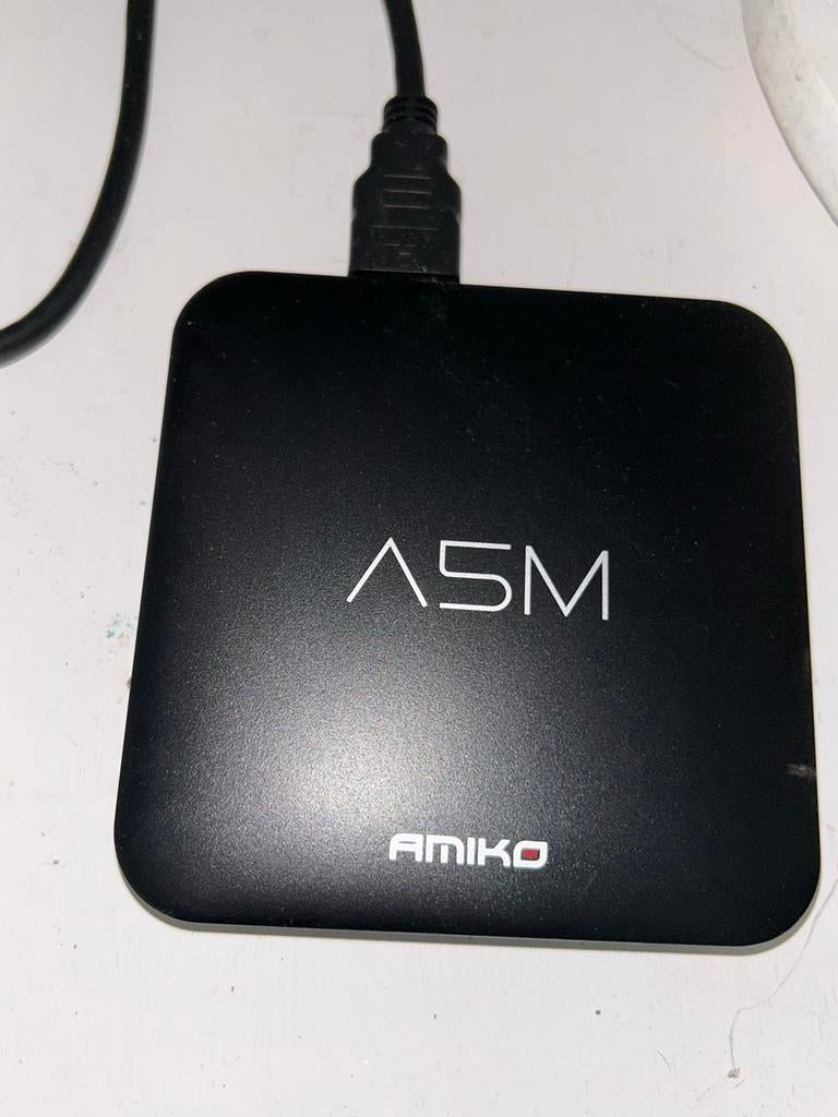 Amiko A5M Android TV Box - Smart Media Player, Ophalen of Verzenden, Gebruikt, HDMI, Zonder harde schijf