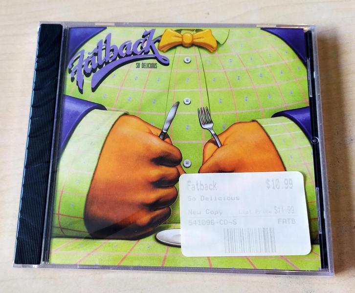 Fatback - So Delicious CD 1985/2010 Nieuw, Cd's en Dvd's, Cd's | R&B en Soul, Nieuw in verpakking, 1980 tot 2000, Ophalen of Verzenden