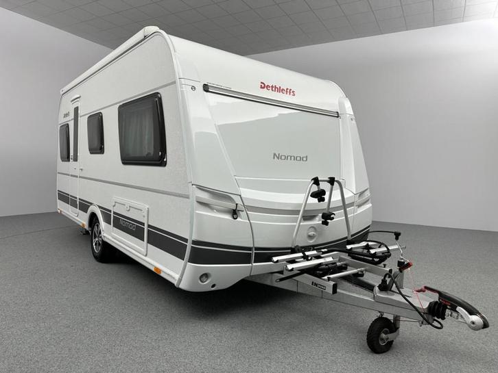Dethleffs Nomad 460 EL cassetteluifel Mover OOK INKOOP, Caravans en Kamperen, Caravans, Bedrijf, tot en met 4, 1000 - 1250 kg
