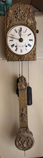 antieke Franse Comtoise-klok, Ophalen