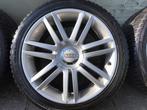 Originele OEM Audi S6 velgen 18 inch! Incl. Winterbanden!, Auto-onderdelen, Banden en Velgen, Ophalen, 18 inch, 255 mm, Banden en Velgen